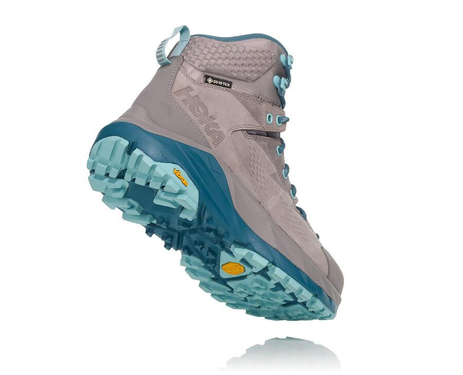 Hoka One One Yürüyüş Botları Kadın Gri - Kaha Gore-Tex - GV3567209